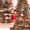 Glitzhome® Valentine's Rattan Heart & Berries Table Tree Set